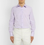 TOM FORD - Lilac Slim-Fit Cotton-Poplin Shirt - Men - Lilac