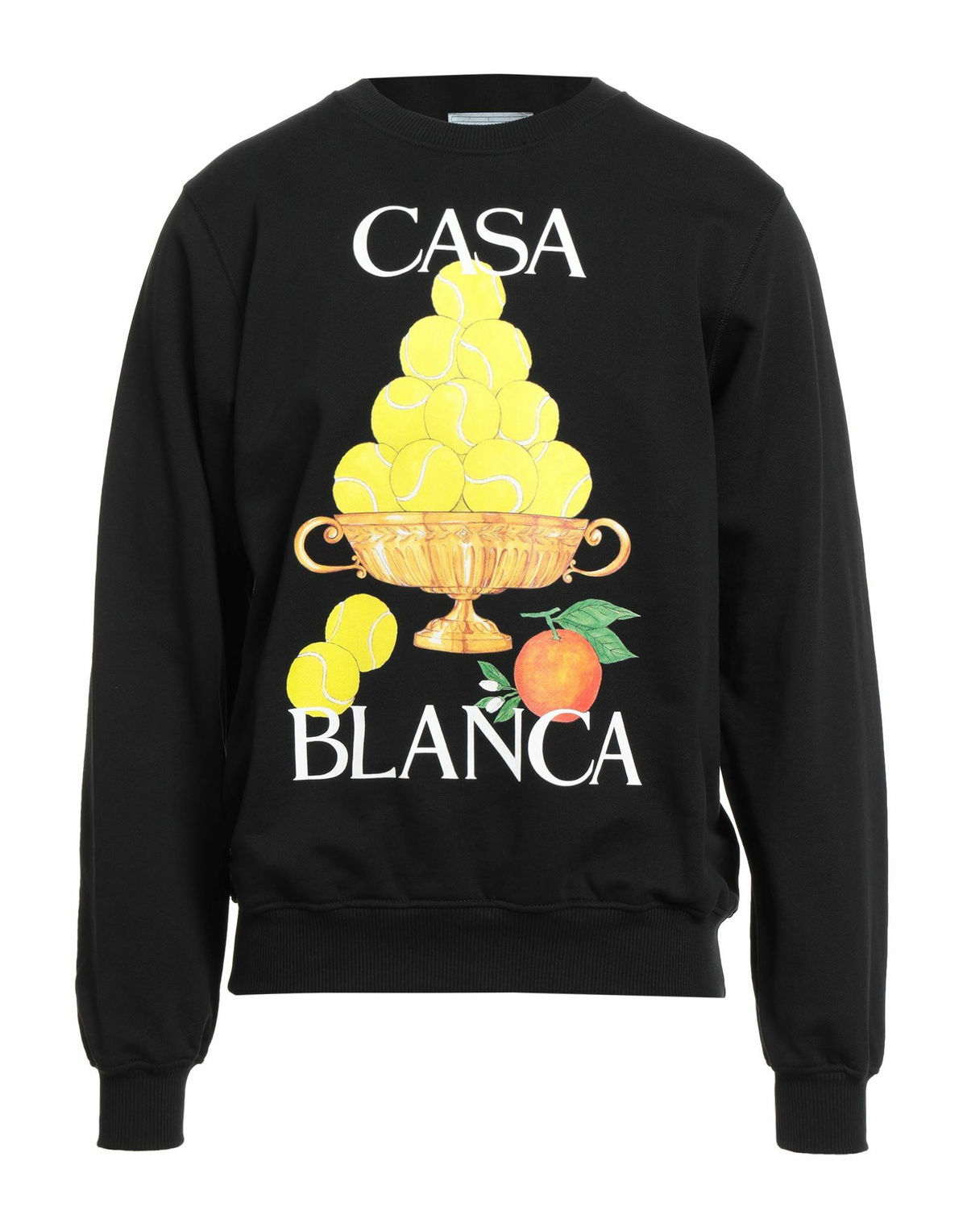 Casablanca Mens Sweatshirt in Black