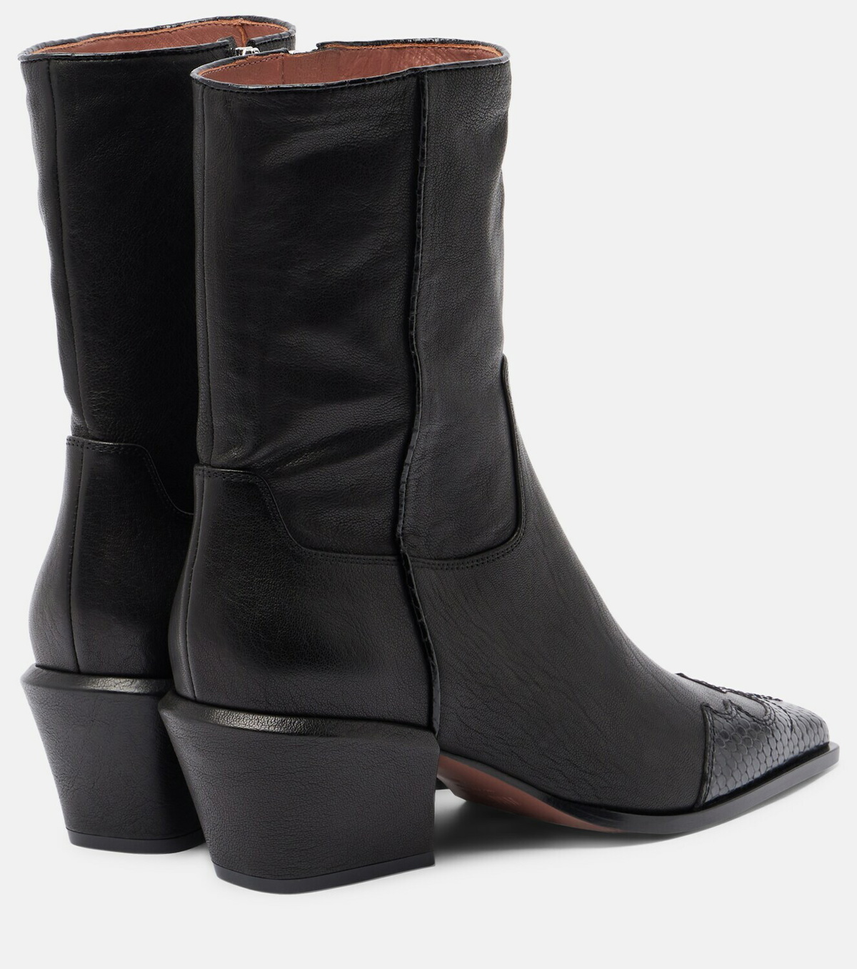 Paris Texas Bettina leather cowboy boots
