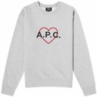 A.P.C. Women's Leon Sweater in Heathered Grey