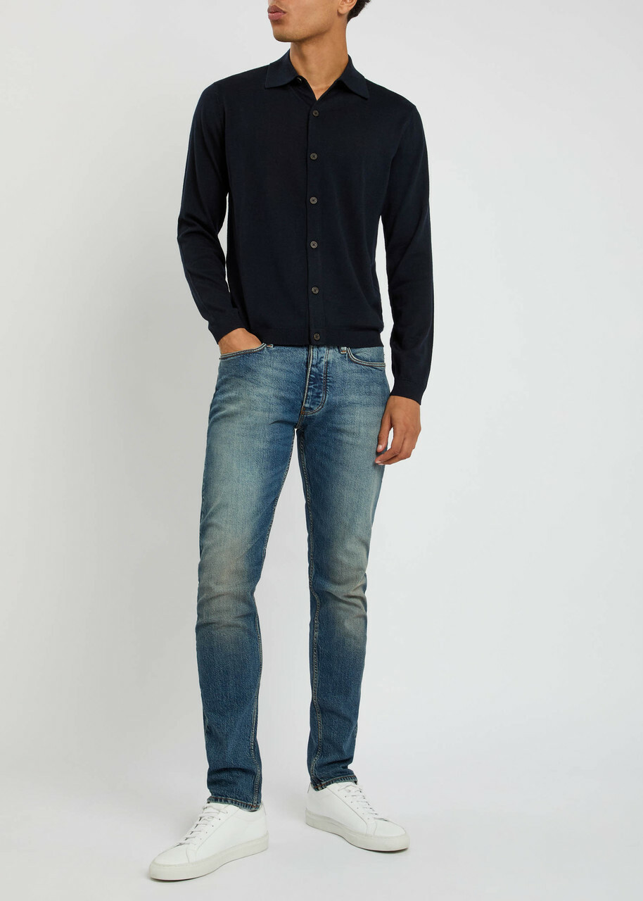 Emporio Armani Slim-leg Jeans Stone