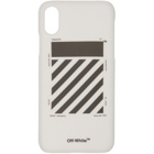 Off-White White Diagonal iPhone X Case