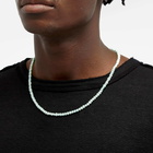 Hatton Labs Men's Mini Pearl Chain in Green