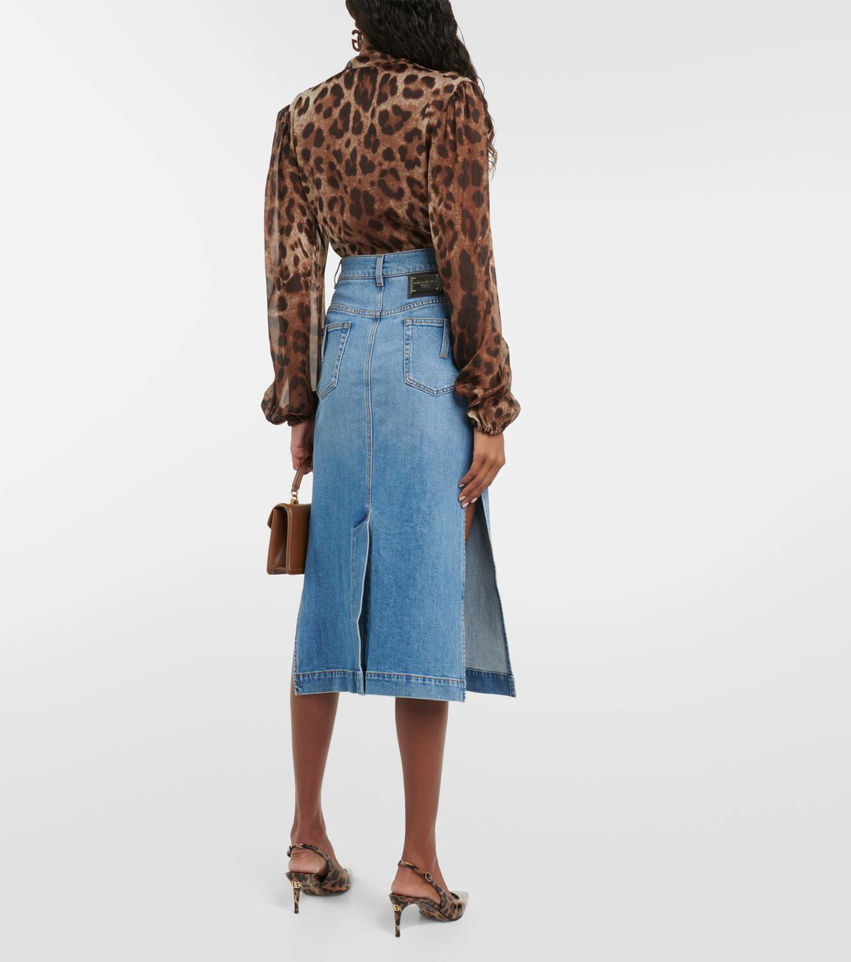 Dolce & Gabbana Denim Mini Skirt (S)