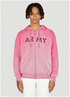 NOTSONORMAL - Army Hooded Sweatshirt in Pink