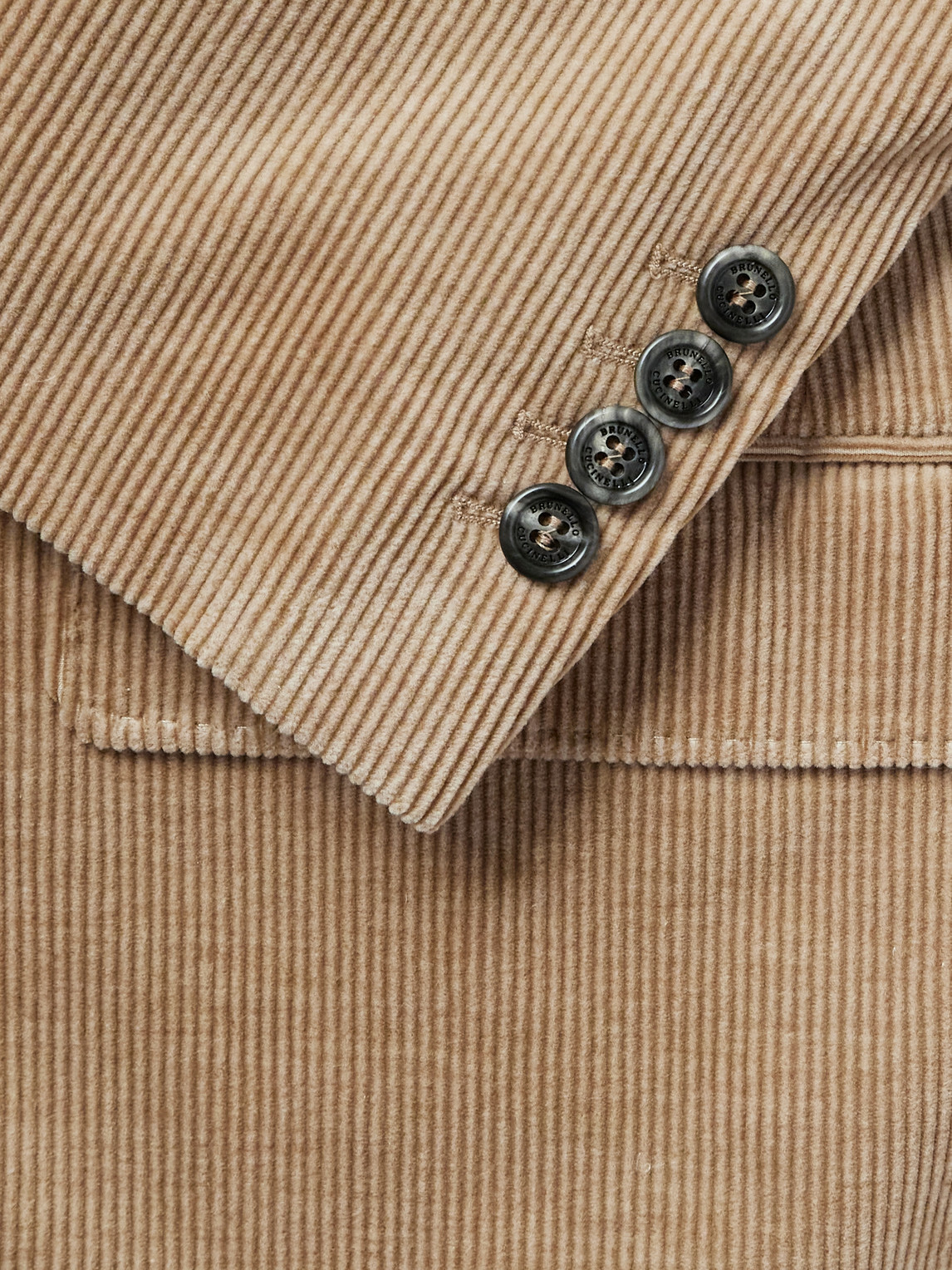 Brunello Cucinelli - Cotton-Blend Corduroy Suit Jacket - Brown