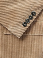 Brunello Cucinelli - Cotton-Blend Corduroy Suit Jacket - Brown