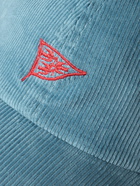 Drake's - Pigeon Embroidered Cotton-Corduroy Baseball Cap