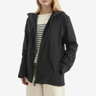 Rains Women's Suva Hardshell String Jacket in Black