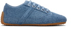 Givenchy Blue Slim Denim Sneakers