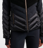 Toni Sailer Kimberly hooded velvet ski jacket