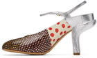 Dries Van Noten Multicolor Patchwork Heels