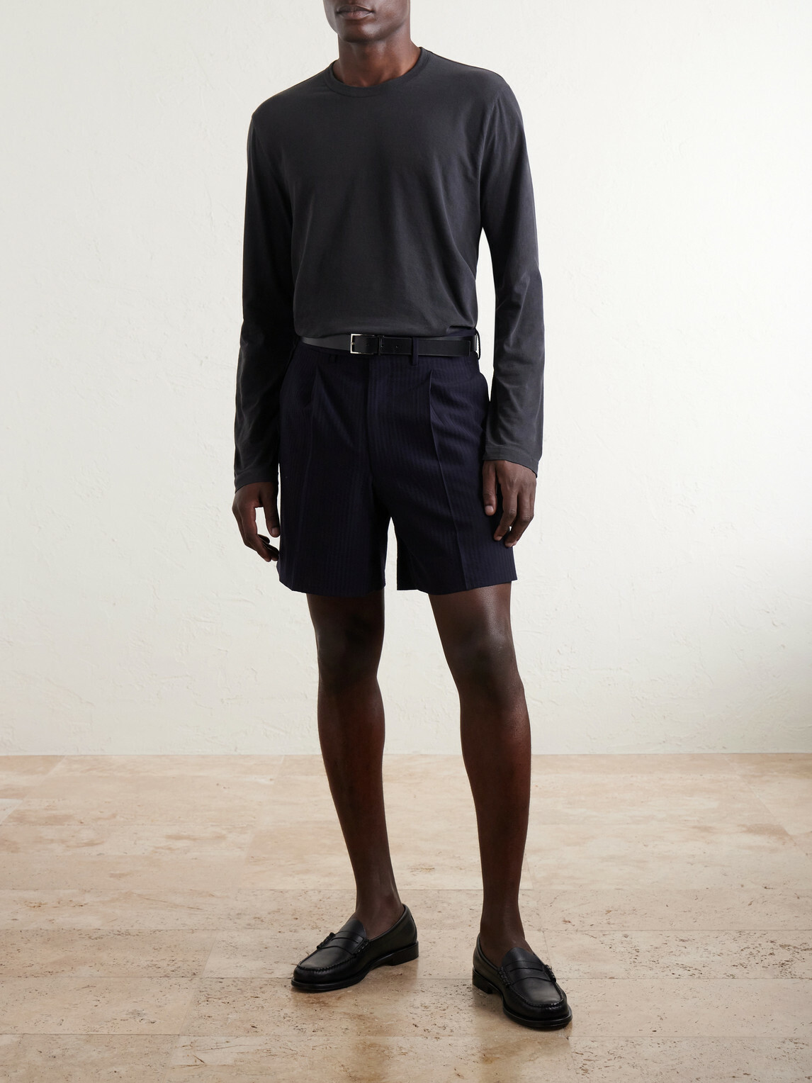 James Perse - Cotton-Jersey T-Shirt - Black