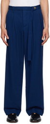 King & Tuckfield Indigo Grant Trousers