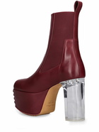 RICK OWENS - 125mm Kiss Leather Boots