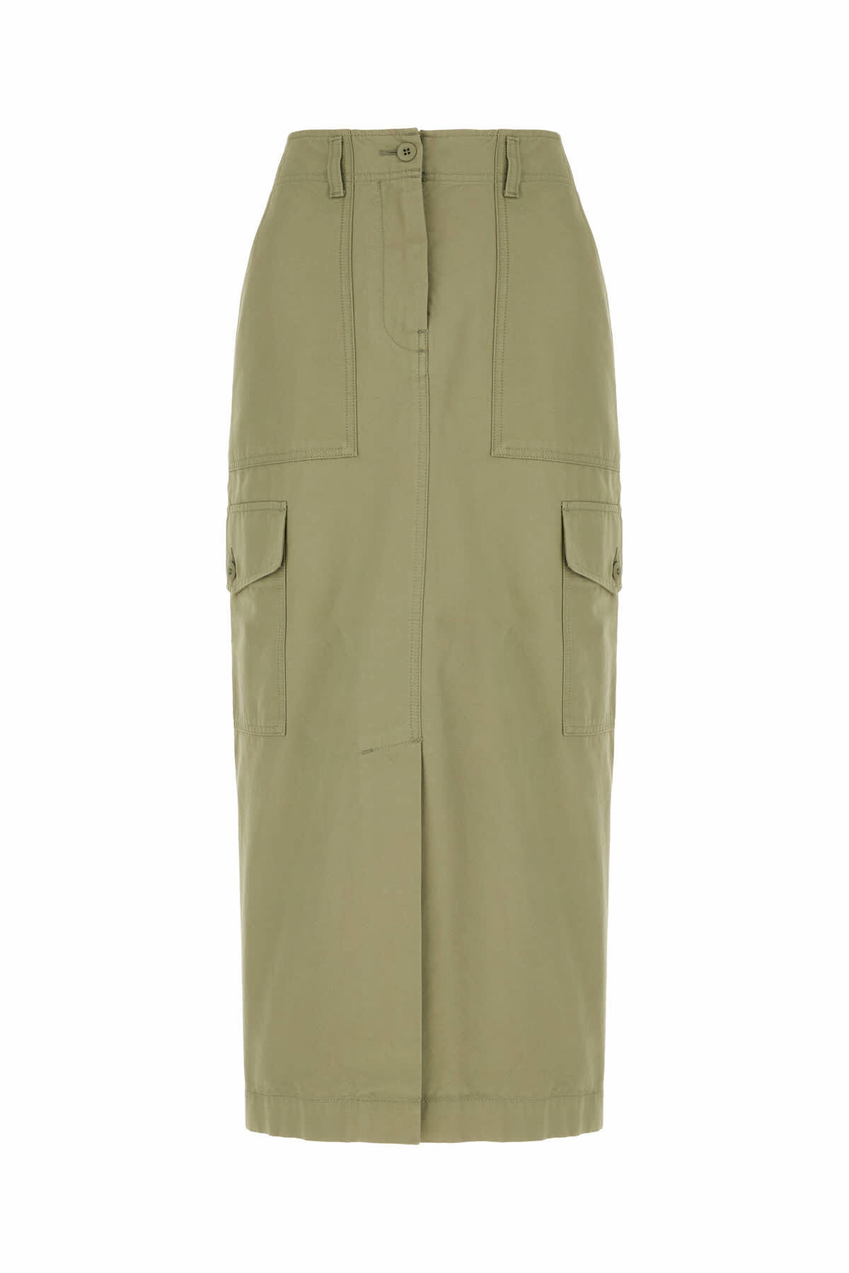 【送料&関税込】Weekend Max Mara Drip-proof Taffeta Short Sk Weekend Max Mara Drip-proof Taffeta Short Skirt In Kaki
