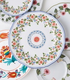Cabana x Ginori 1735 Martina floral porcelain charger plate