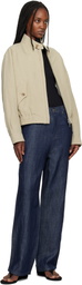 LE17SEPTEMBRE Navy Straight Denim Jeans