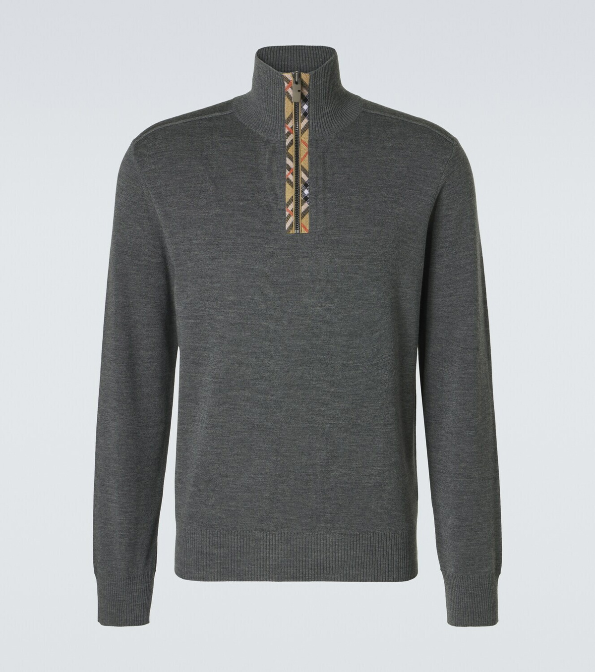Burberry Wool half-zip sweater