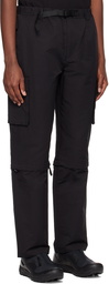 Manors Golf Black Zip Off Cargo Pants