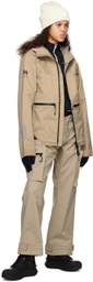 HH-118389225 Beige Arc Storm Shell Jacket
