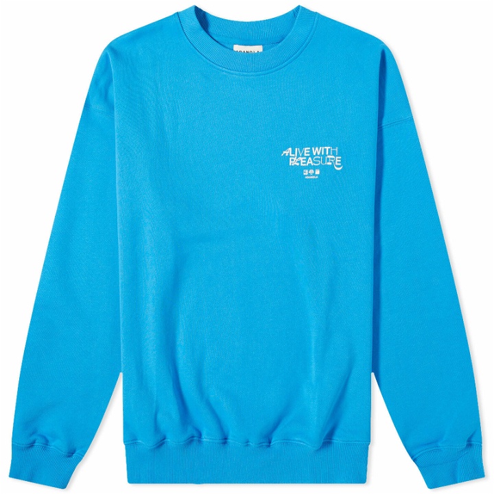 Photo: Adanola Women's Resort Sports Oversized Sweatshirt in Sky Blue