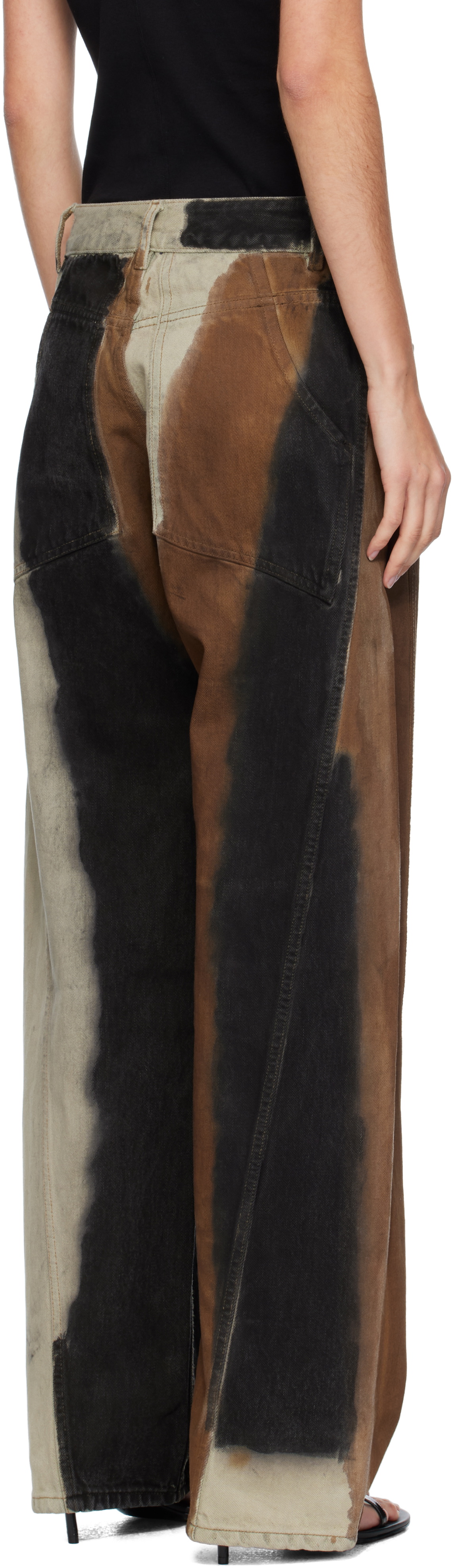 Eckhaus Latta Multicolor Bend Jeans