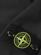 Stone Island - Logo-Appliquéd Shell Hooded Jacket - Black