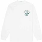 Flagstuff Men's Long Sleeve Angel T-Shirt in White