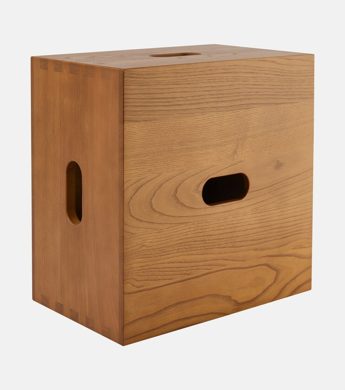 Cassina LC14 Cabanon chestnut stool by Le Corbusier