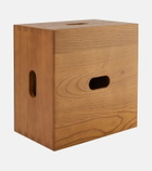 Cassina LC14 Cabanon chestnut stool by Le Corbusier