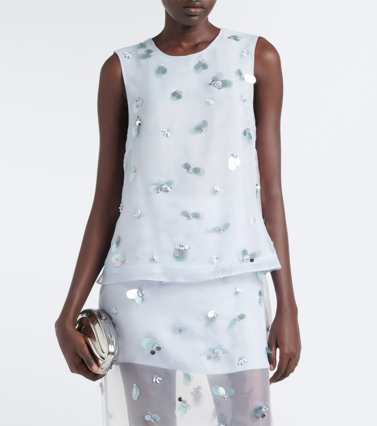 Simkhai Celia embellished top