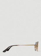 Ray-Ban - Octagonal Classic Sunglasses in Gold