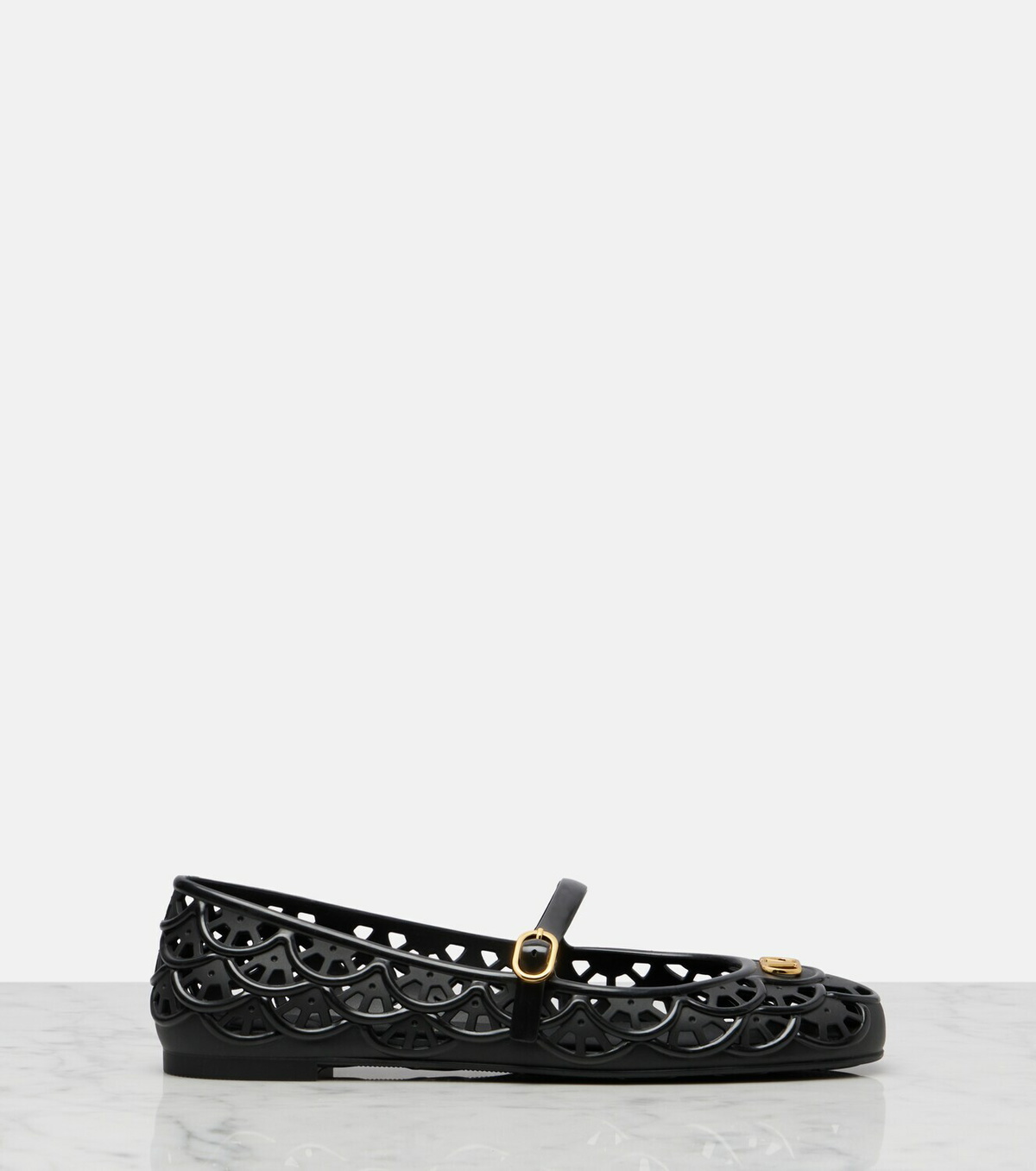Valentino Garavani Ondette VLogo Mary Jane flats