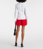 Max Mara Knut cotton-blend poplin shirt