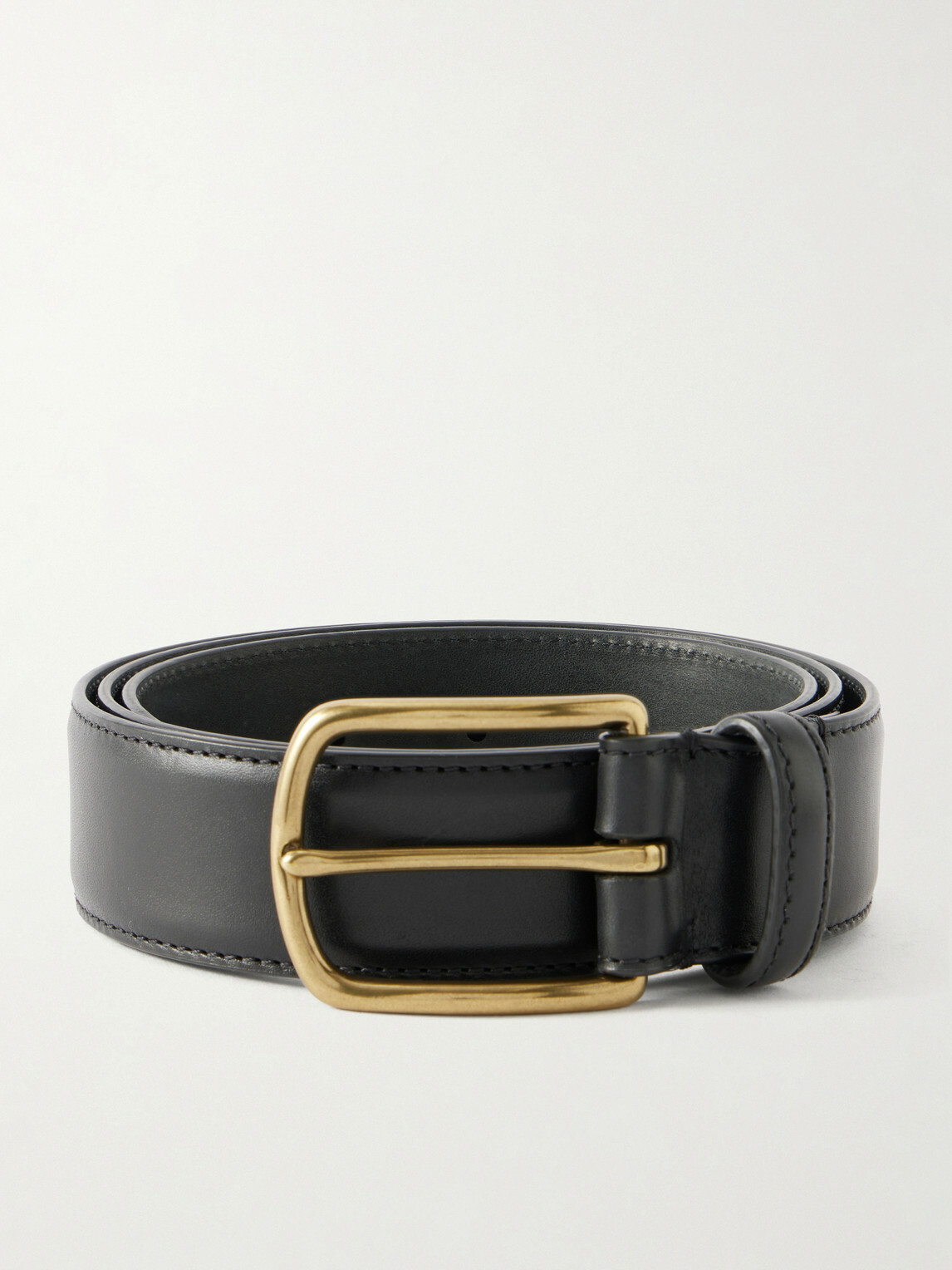 Officine Creative - 4cm Leather Belt - Black