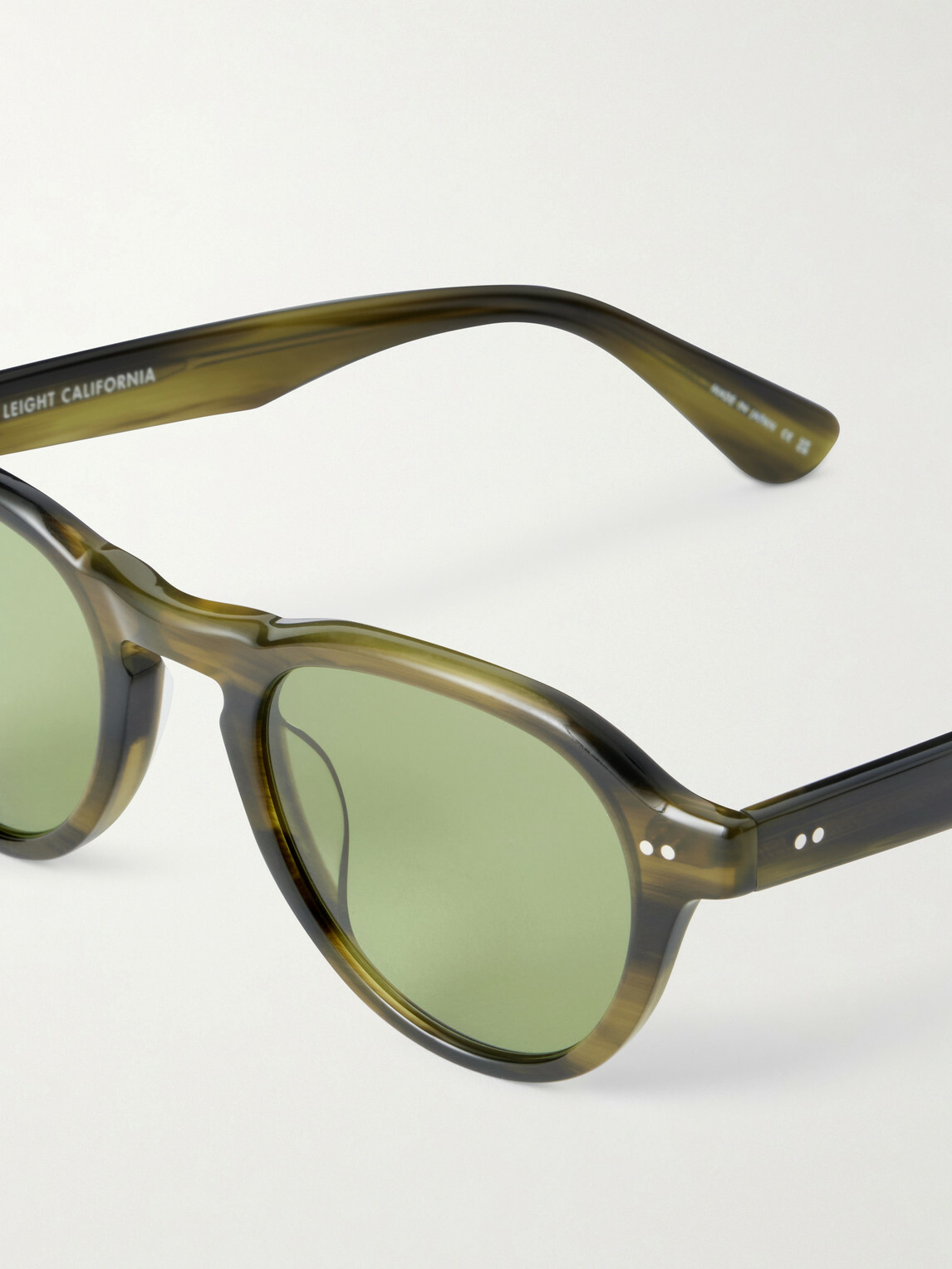 Garrett Leight California Optical - McNally Oval-Frame Acetate Sunglasses