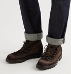 Officine Creative - Artik Shearling-Lined Burnished-Suede Boots - Brown