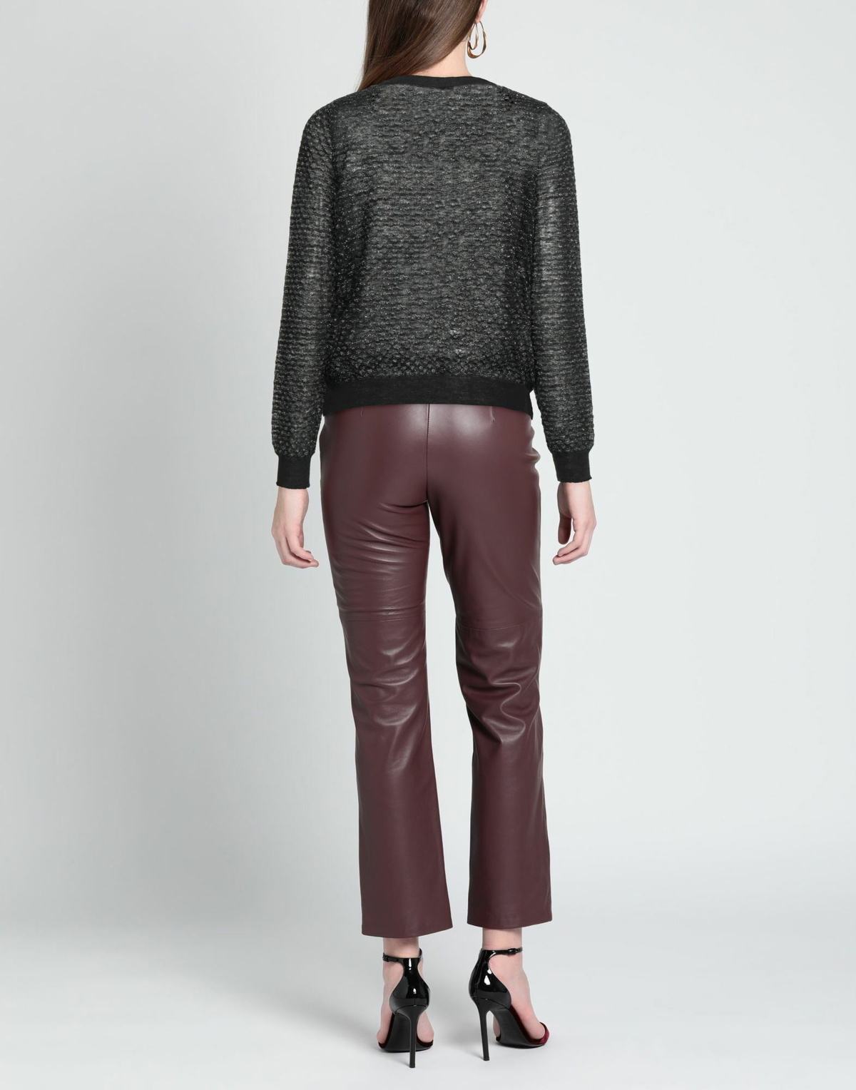 Manila Grace Womens Sweater in Black