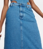 Giuseppe di Morabito Denim maxi skirt