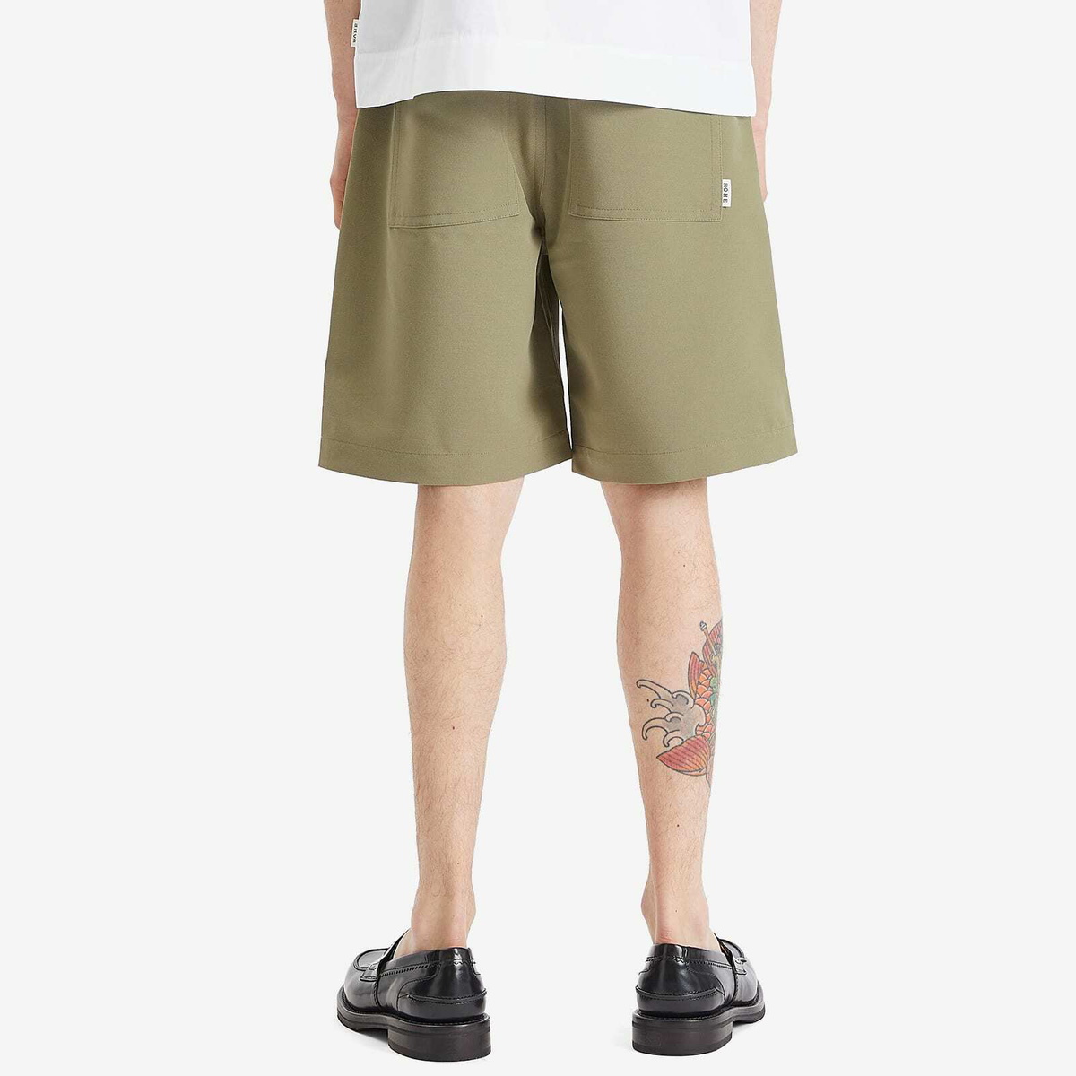 Róhe Men's Utility Shorts in Sage
