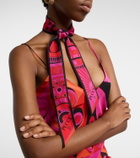 Pucci Iride silk twill scarf