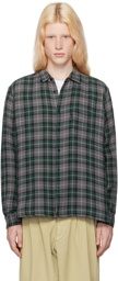 YMC Green Curtis Shirt