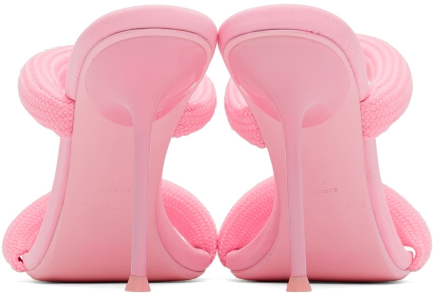 Alexander Wang Pink Padded Julie Heeled Sandals
