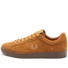 Fred Perry Authentic Men's Spencer Suede Sneakers in Ginger