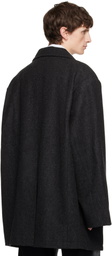 VAQUERA Gray Oversized Flight Coat