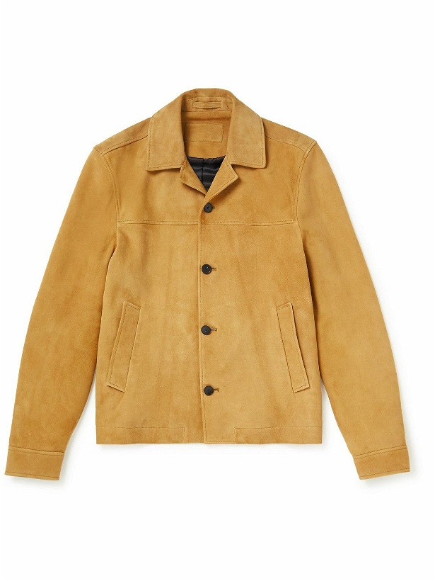 Photo: Mr P. - Suede Jacket - Yellow
