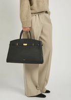 Demellier The Hudson Grained Leather top Handle bag - Black - One Size