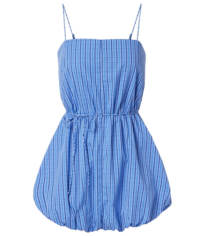 Photo: Faithfull Riatto checked cotton romper