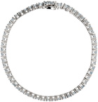 Hatton Labs Silver Marina Tennis Bracelet